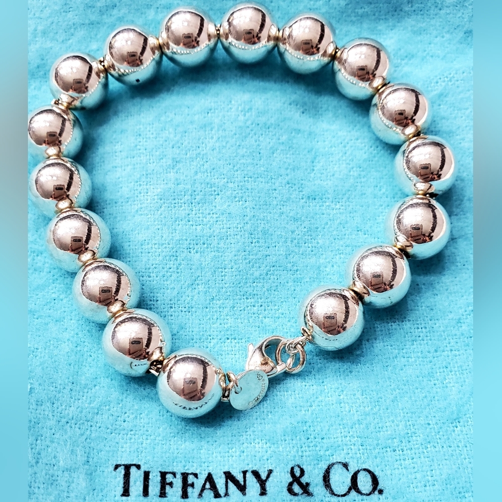 SOLD!!!! Tiffany & Co. 10mm Hardwear Ball Bead Bracelet - Picture 1 of 5